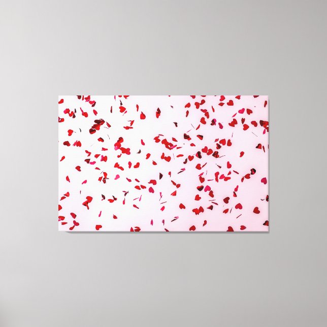 Liebe liegt in der Luft Leinwanddruck (Vorderseite)