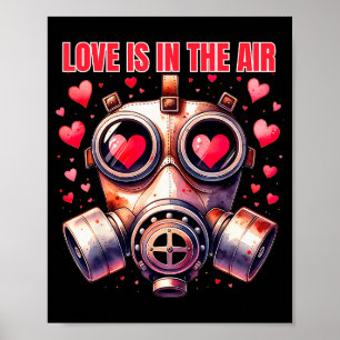 Liebe liegt in der Luft Lustig Anti Valentinstag G Poster