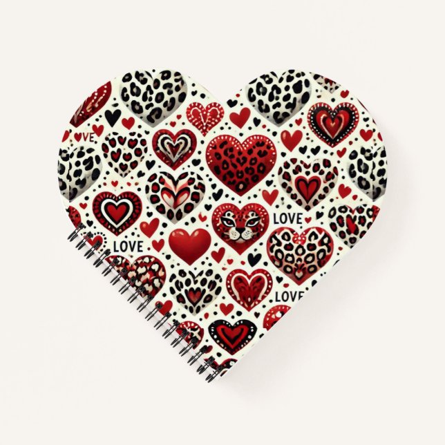 Liebe liegt in der Luft Notizbuch (Vorderseite)