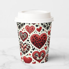 Liebe liegt in der Luft Pappbecher