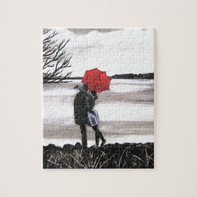 Liebe liegt in der Luft Puzzle (Vertikal)