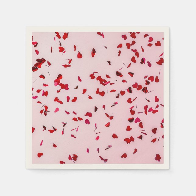 Liebe liegt in der Luft Serviette (Vorderseite)