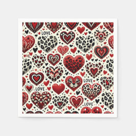 Liebe liegt in der Luft Serviette