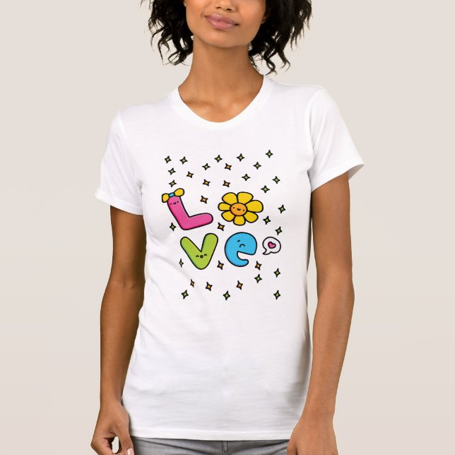Liebe liegt in der Luft T-Shirt (Vorderseite)