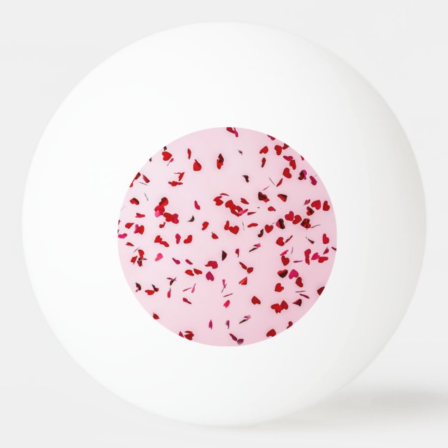 Liebe liegt in der Luft Tischtennisball (Vorderseite)
