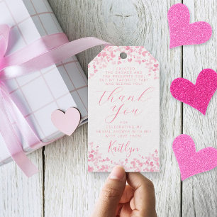 Liebe liegt in der Luft Valentinstag Brautparty Geschenkanhänger