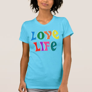 Liebe LIFE! individuell anpassbare christliche Nac T-Shirt