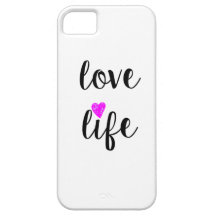 Liebe Life IPhone selten There Case