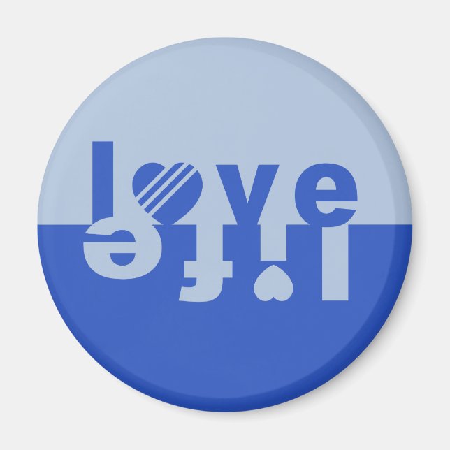 LIEBE-LIFE-Magnete Magnet (Vorne)