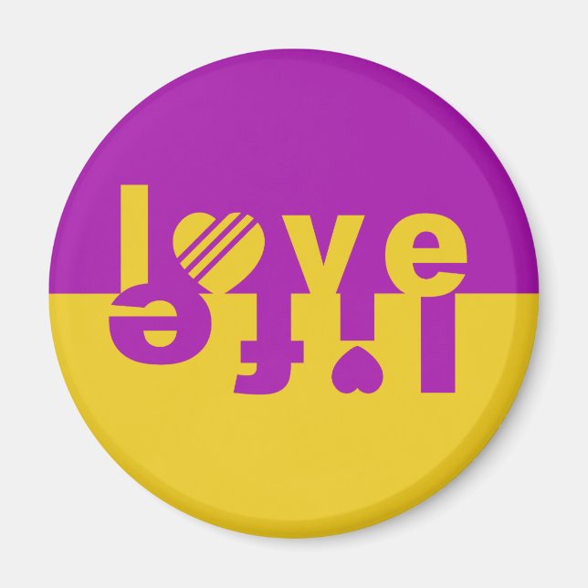 LIEBE-LIFE-Magnete Magnet (Vorne)