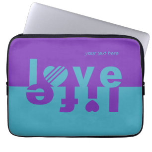 LIEBE LIFE Notebook-Ärmel Laptopschutzhülle