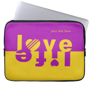 LIEBE LIFE Notebook-Ärmel Laptopschutzhülle