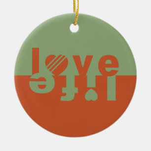 LIEBE LIFE-Ornamente Keramik Ornament