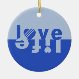 LIEBE LIFE-Ornamente Keramikornament
