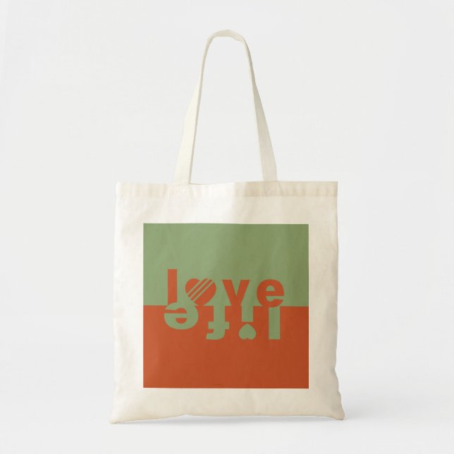 LIEBE LIFE-Taschen - Stil wählen Tragetasche (Vorne)
