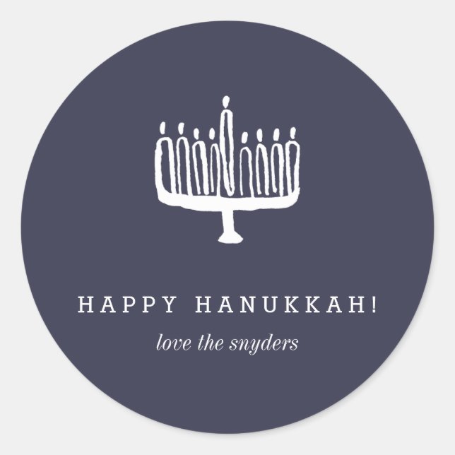 Liebe + Light Hanukkah Holiday Stickers - Light (Vorderseite)