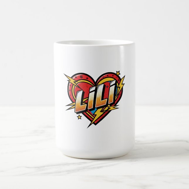 Liebe Lili Kaffeetasse (Mittel)