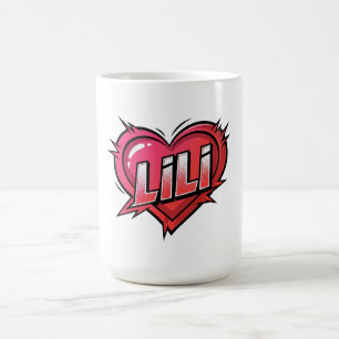 Liebe Lili Kaffeetasse