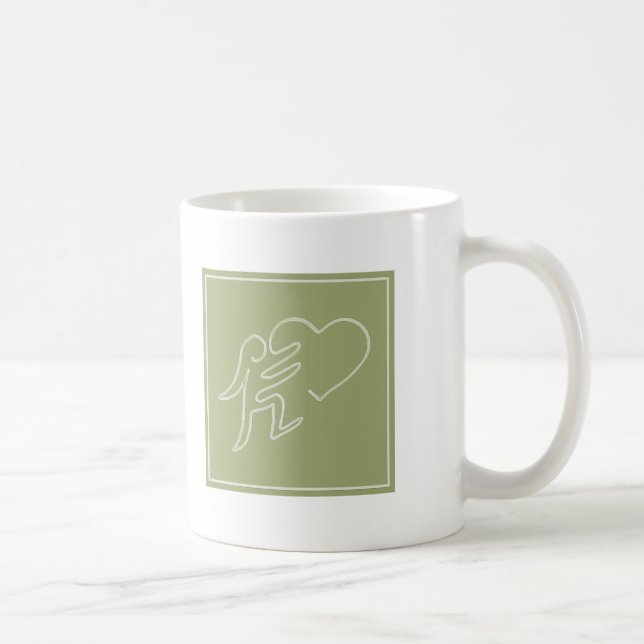 LIEBE (LIMON) KAFFEETASSE (Rechts)