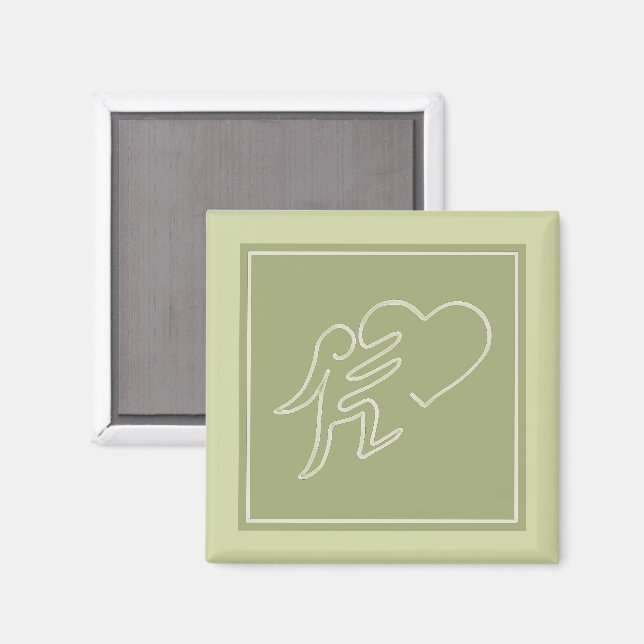 LIEBE (LIMON) MAGNET (Vorderseite/Rückseite)
