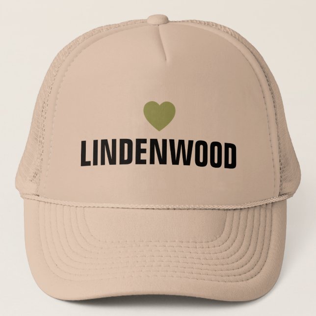 Liebe Lindenwood™ Trucker Hat Truckerkappe (Vorderseite)