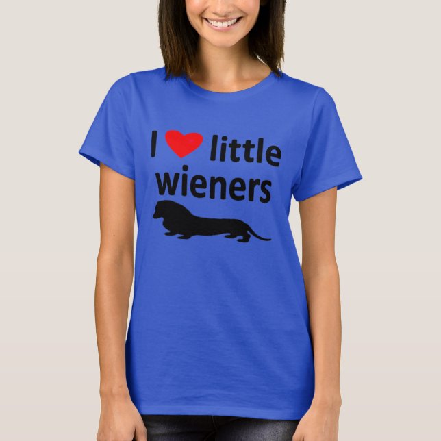Liebe LITTLE DACKELN T-SHIRT (Vorderseite)
