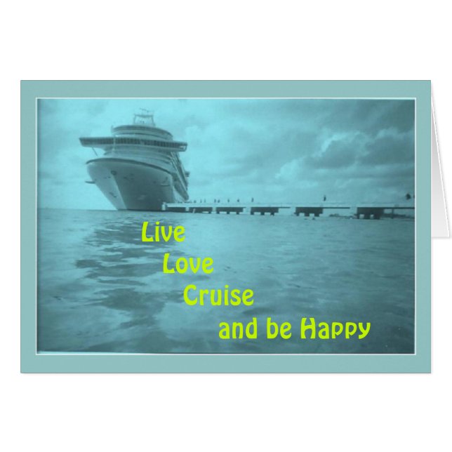 Liebe Live Cruise Cards ... (Vorderseite (Horizontal))