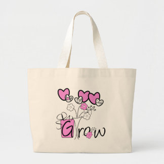 Liebe Live Laugh Grow Jumbo Stoffbeutel