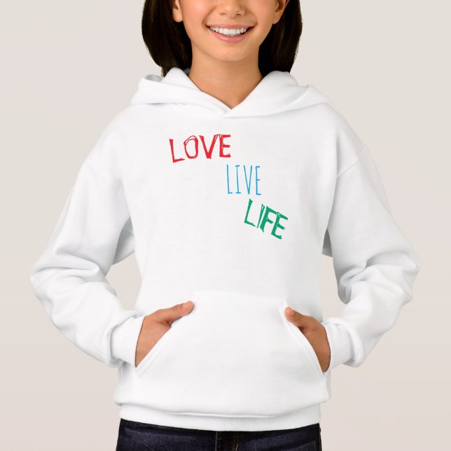 Liebe Live Life T - Shirt (Vorderseite)
