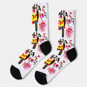 Liebe Llama Socken