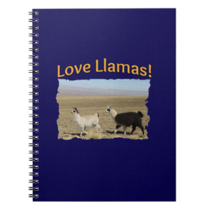 Liebe Llamas - Die besten Freunde Notizblock