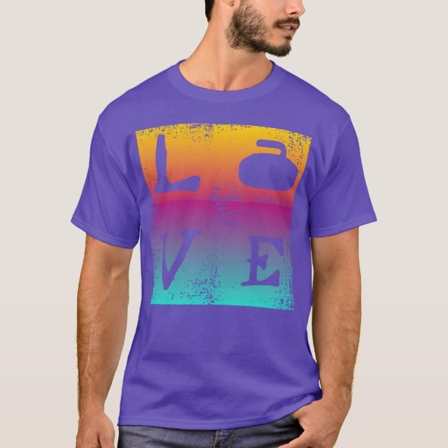 Liebe Locken vintage T-Shirt (Vorderseite)