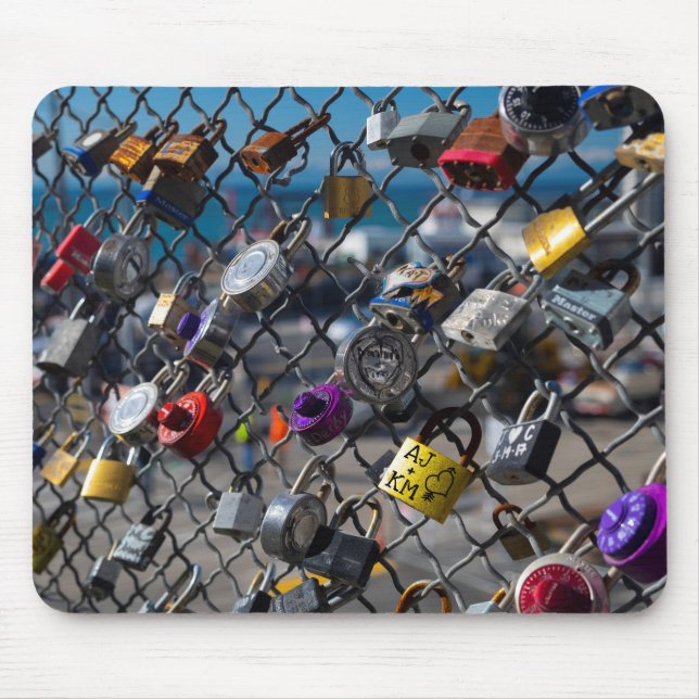 Liebe Locks Sweetheart Mousepad (Vorne)