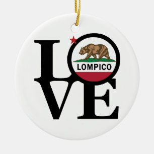 LIEBE Lompico Keramik Ornament