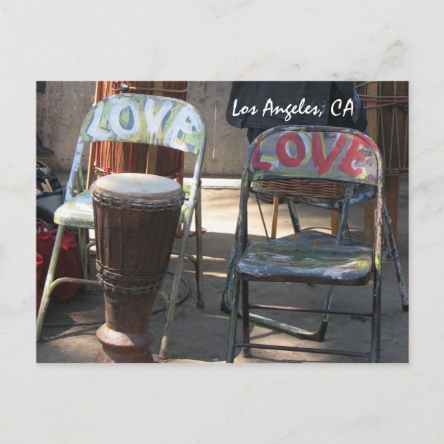 Liebe Los Angeles Postcard! Postkarte (Vorderseite)