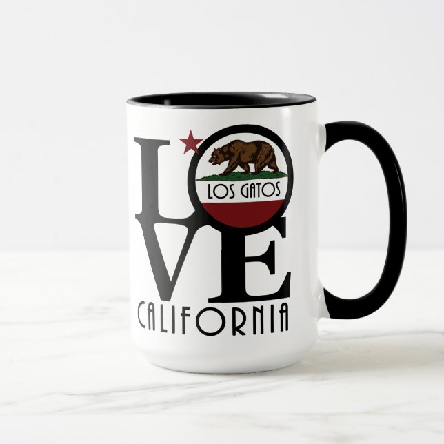 LIEBE Los Gatos 15oz Tasse (Rechts)