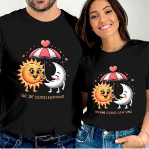 Liebe löscht alles Niedliche Herzerwärmung T-Shirt