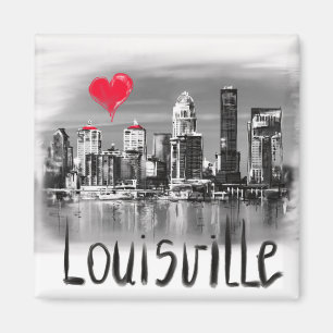 Liebe Louisville Magnet