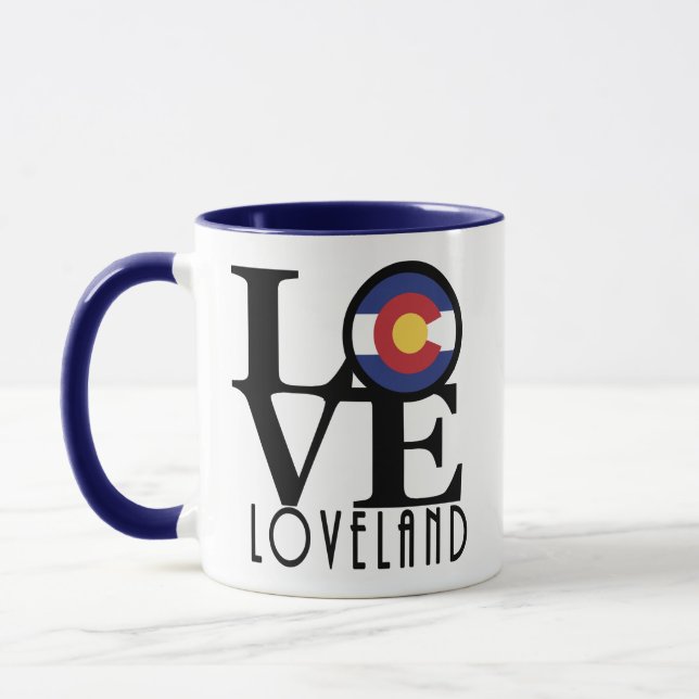 LIEBE Loveland Colorado Tasse (Links)