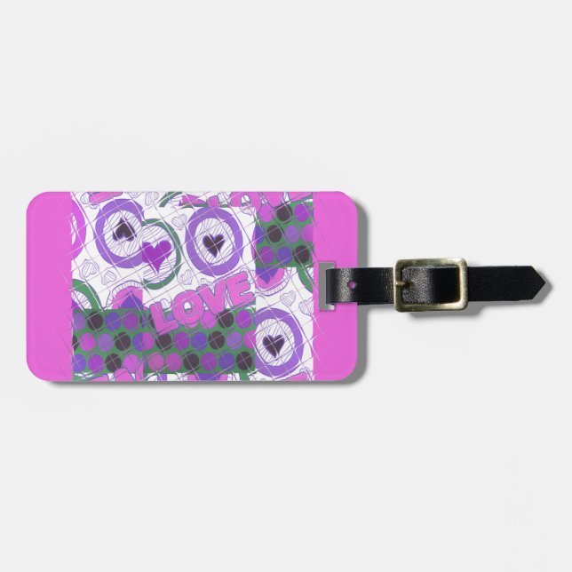 Liebe Lugano Festival - Martha Argerich Projekt Gepäckanhänger (Vorderseite horizontal)