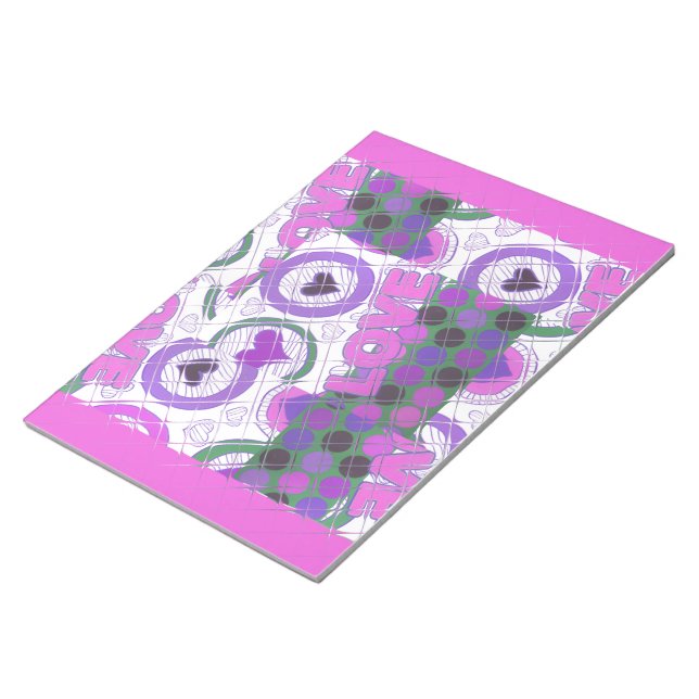 Liebe Lugano Festival - Martha Argerich Projekt Notizblock (angewinkelt)