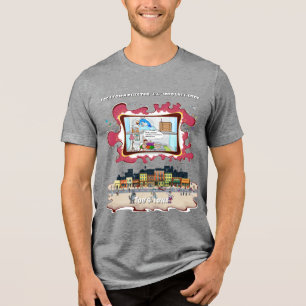 Liebe, Lügen und eine tödliche Schnoz Absurd Tri-Blend Shirt