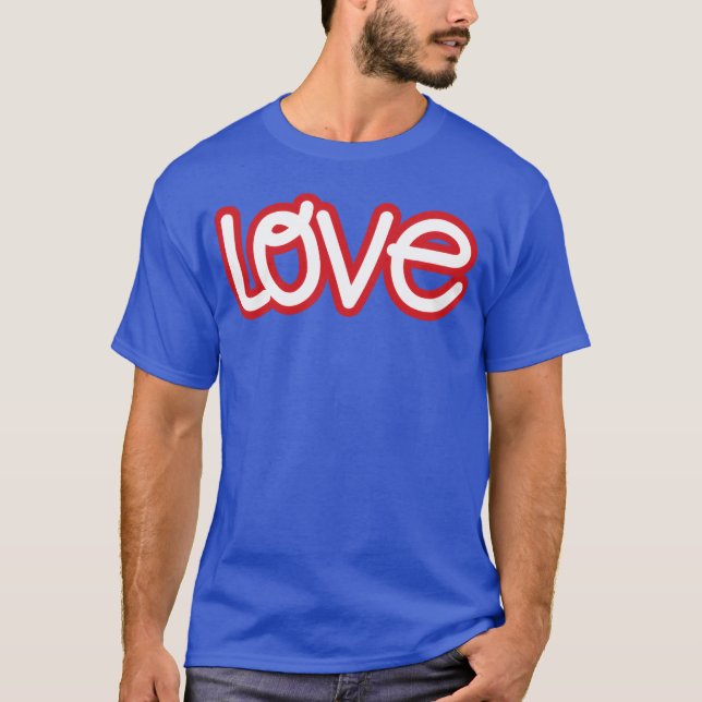 Liebe lustig 2 T-Shirt (Vorderseite)