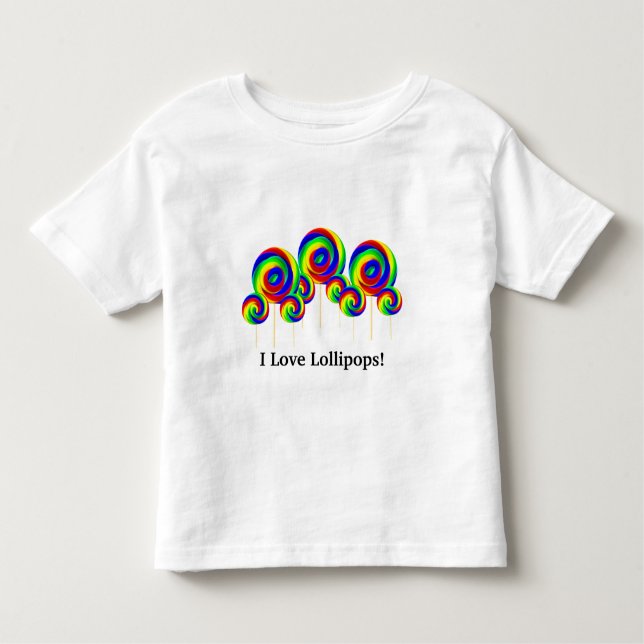 Liebe-Lutscher-T - Shirtkinder Kleinkind T-shirt (Vorderseite)