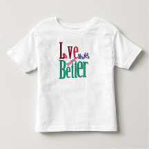 Liebe Macht Alles Besser Kinder T-Shirt