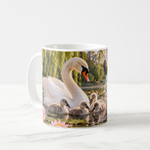 Liebe Macht Alles Schön Schwan Kaffeetasse