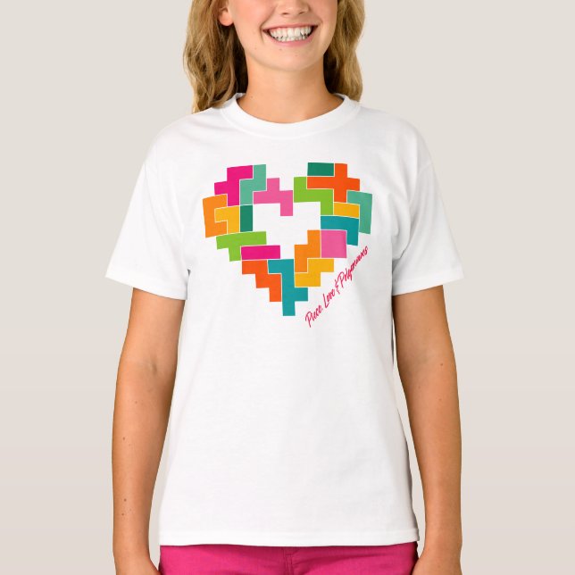 Liebe, Mädchen und Mädchen aus Polyomonien Shirt (Vorderseite)