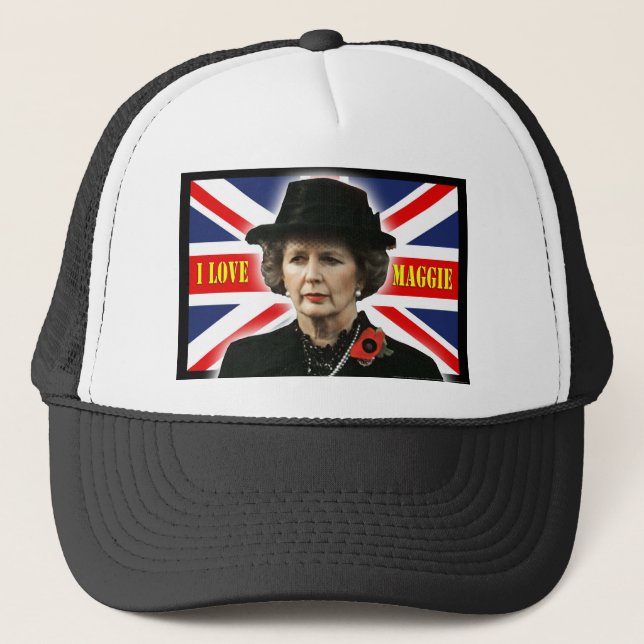 Liebe Maggie Margaret Thatcher I Truckerkappe (Vorderseite)