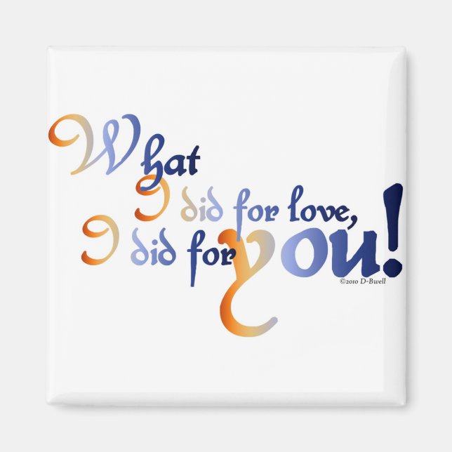 Liebe Magnet (Vorne)