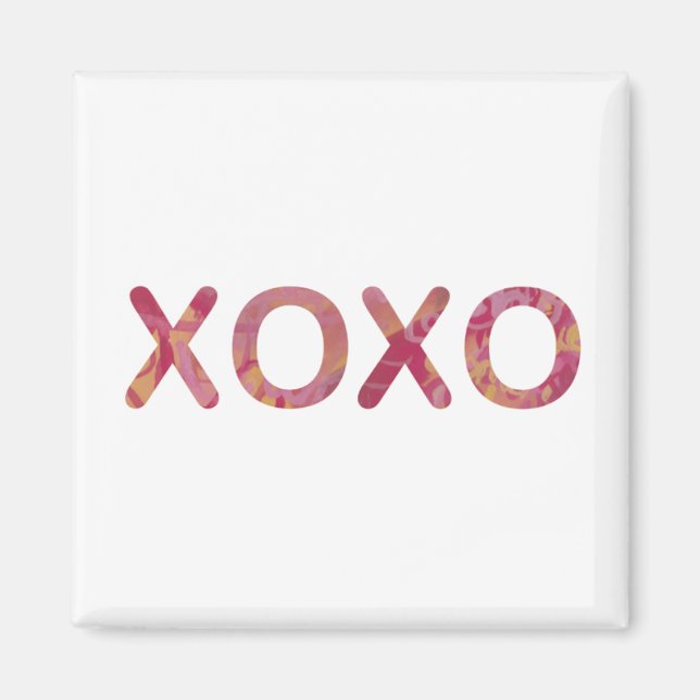 Liebe Magnet - XOXO (Vorne)